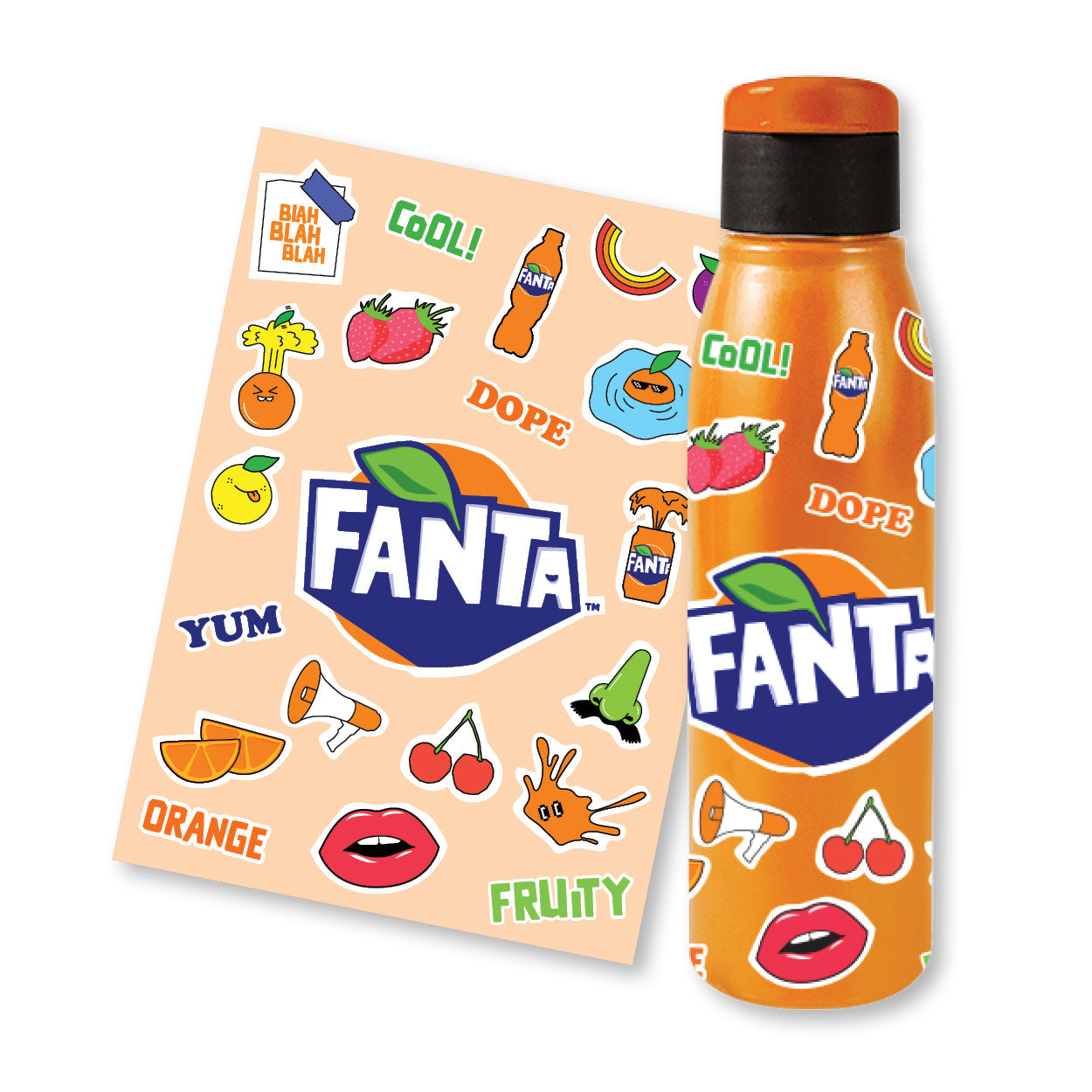 A5 Sticker Sheet for Arctic H2O Bottle