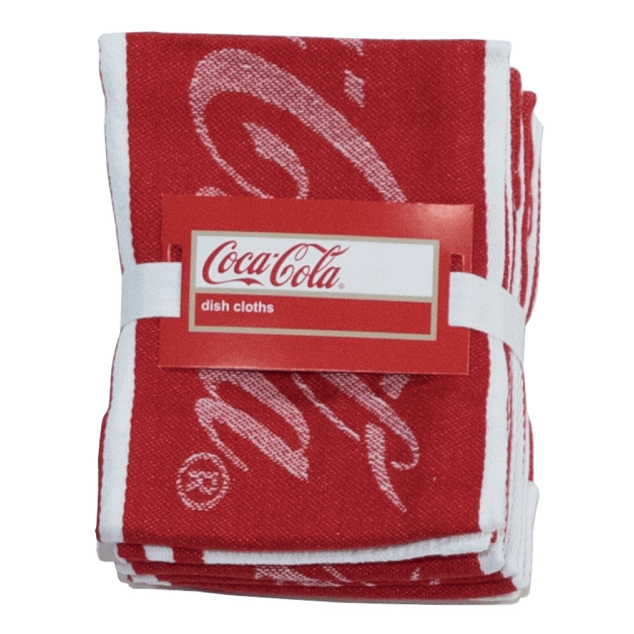 Coca-Cola Script Dishcloths